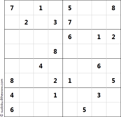 Sudoku 8x8 - Easy 